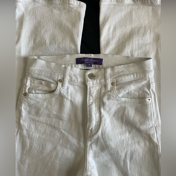 Ralph Lauren Purple label White Flared Jeans - Picture 4 of 11